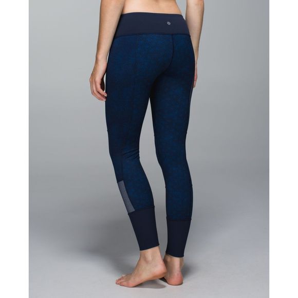 Lululemon wunder under sashiko legging size 4 - Picture 5 of 6